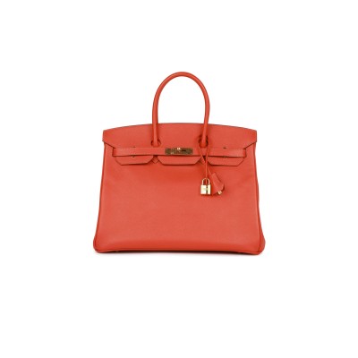 HERMES BIRKIN 35 EPSOM GOLD HARDWARE (35*25*18cm)